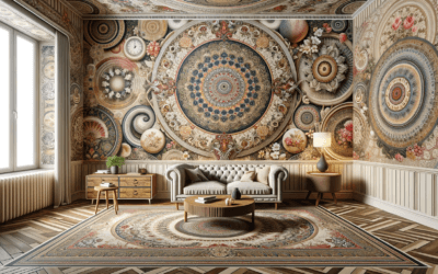“La Rinascita dei Parati: Immagini Antiche nel Moderno Design di Interni”