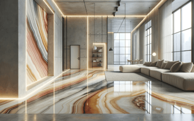 “Pavimenti e Pareti in Resina e Microcemento: Rivestimenti Innovativi”